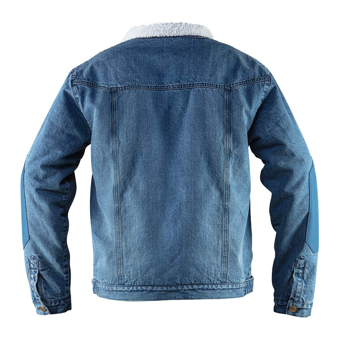 NEO TOOLS veste en jean homme bleu denim taille L