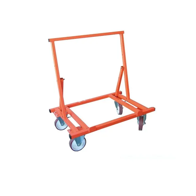 Mondelin chariot porte-plaques 4 roues 450 kg pliable