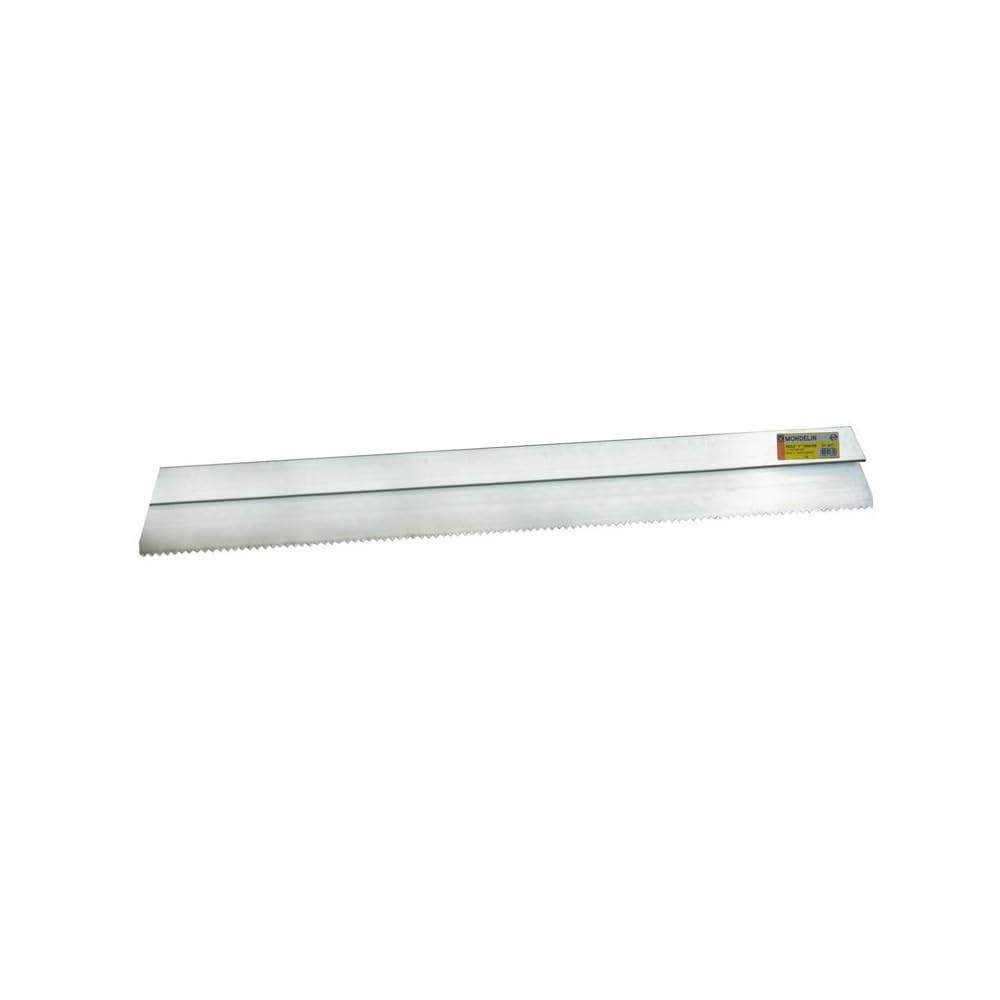 Mondelin règle crantée profil H alu 1 m lot de 2