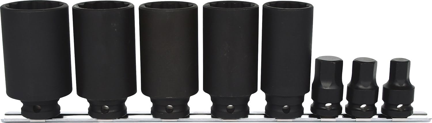 KS Tools 150.1750 douilles à choc cardan 8 pièces