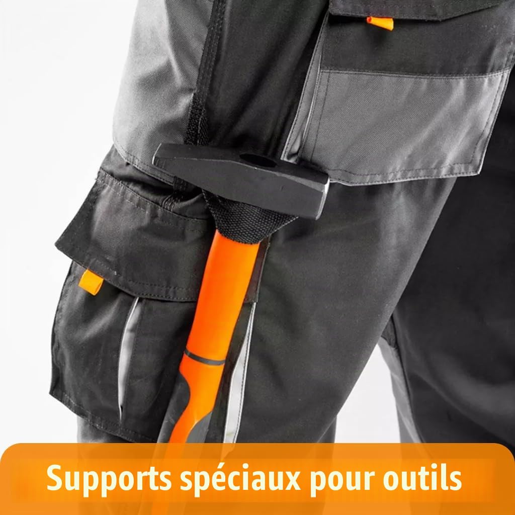 NEO Tools pantalon de travail oxford renforcé taille 50 poches
