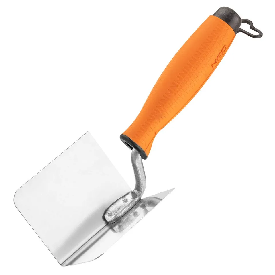 NEO TOOLS truelle d'angle inox 80x60 bi-matière