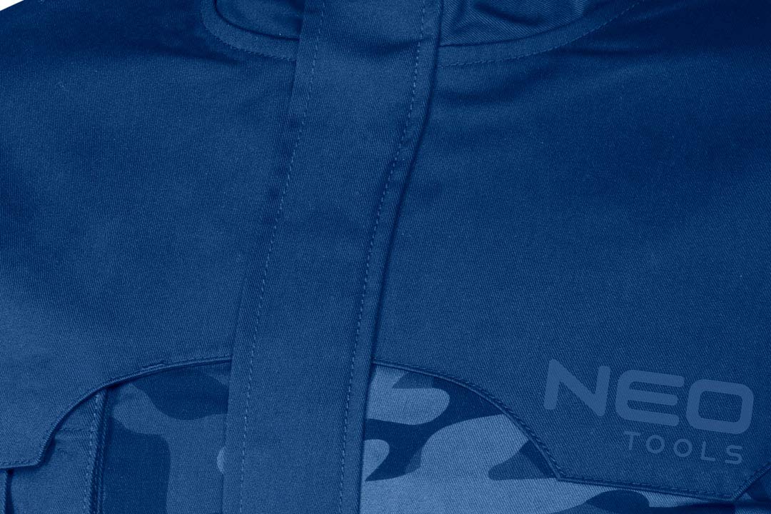 NEO TOOLS veste travail camo homme coton stretch