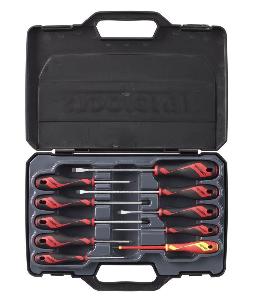 Teng Tools set 10 tournevis plats PH PZ