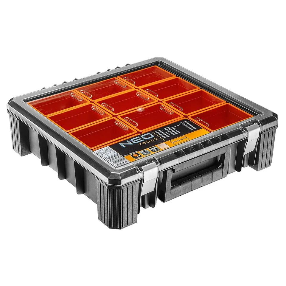 NEO TOOLS 84-130 boîte rangement 12 compartiments