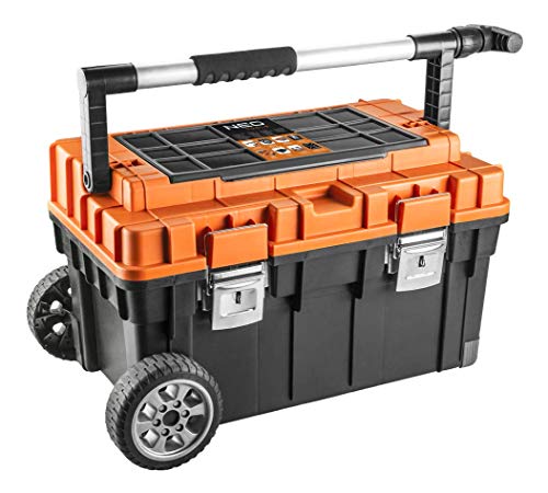 NEO TOOLS boîte à outils mobile pro plastique roulettes