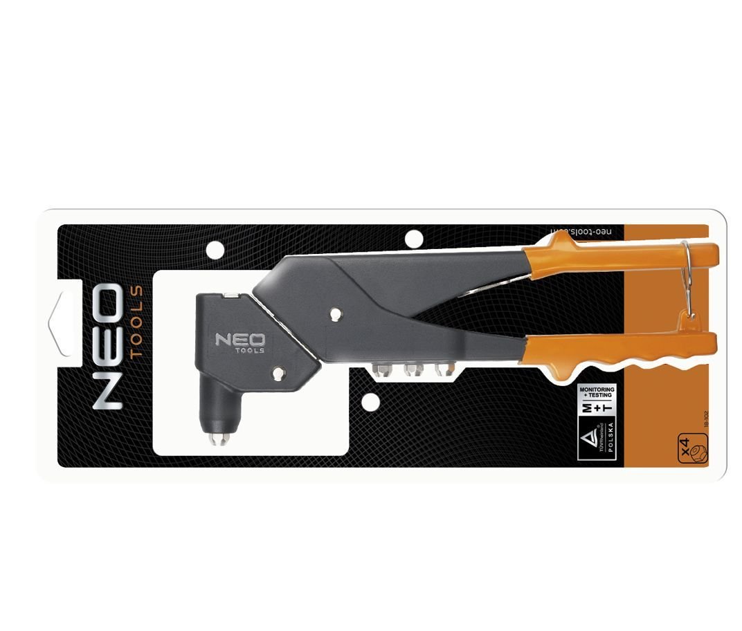 NEO TOOLS 18-102 pince à rivets aveugles 4 nez