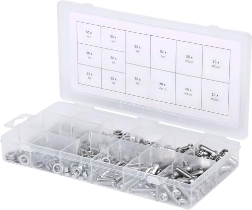 KS Tools 970.0510 assortiment vis inox 475 pcs atelier