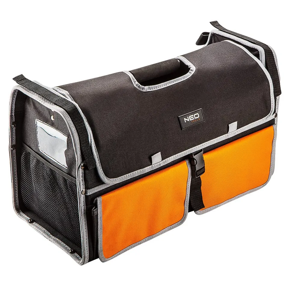 NEO TOOLS 84-300 sac à outils polyester orange 51 poches