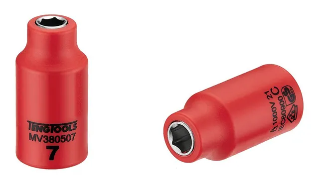 Teng Tools douille isolée 3/8" 7mm 1000V électricien