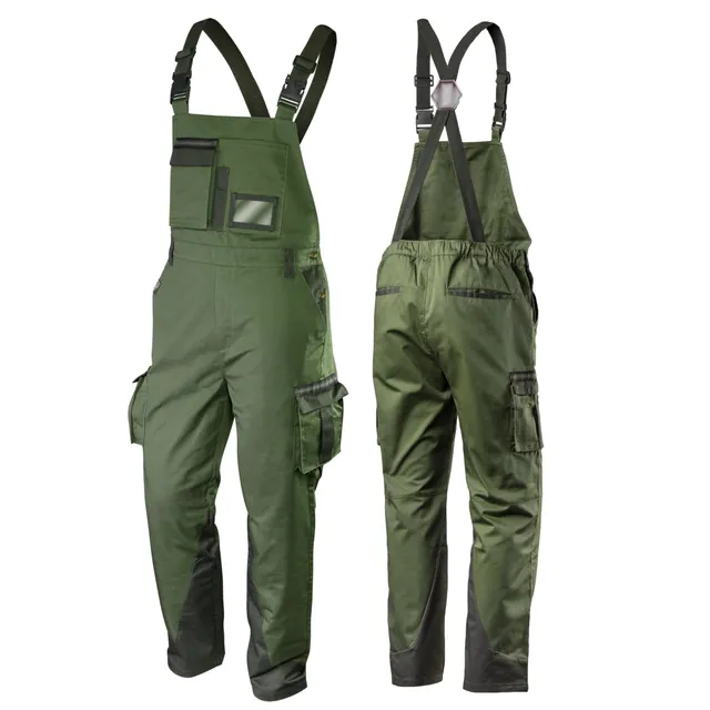 NEO TOOLS Camo salopette camouflage vert olive