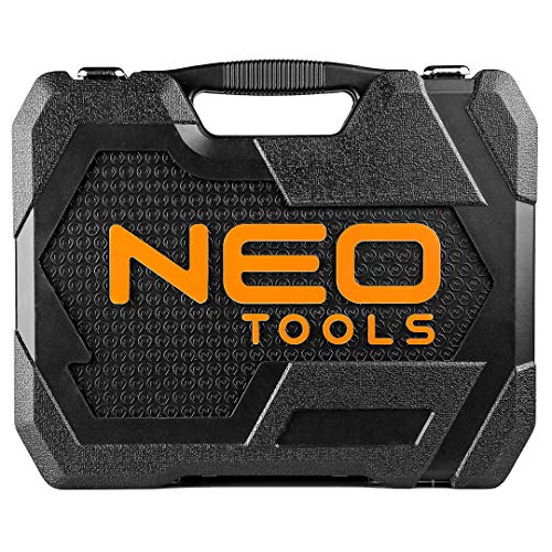 NEO TOOLS 08-666 coffret douilles 110 pièces 1/4 1/2