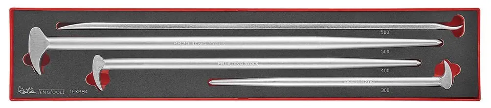 Teng Tools FOAMX4 pieds-de-biche 4 pièces atelier