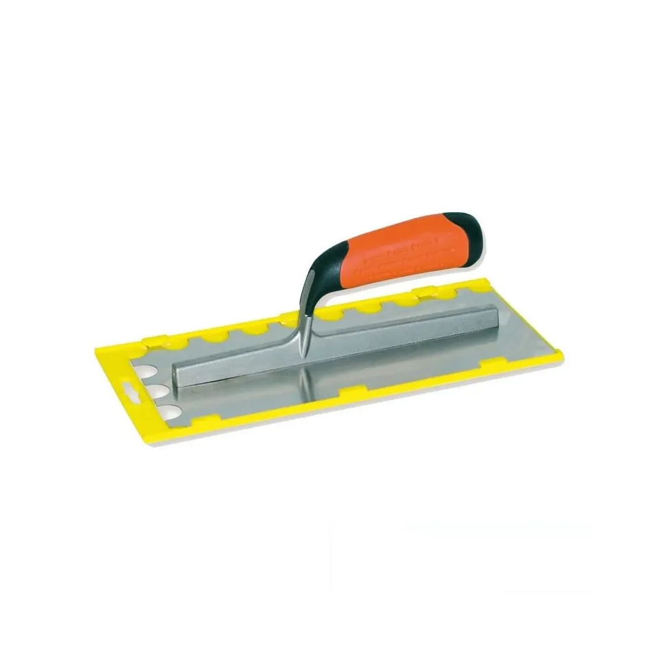 Mondelin 234681 platoir inox 28x12 dent 1/2 ronde