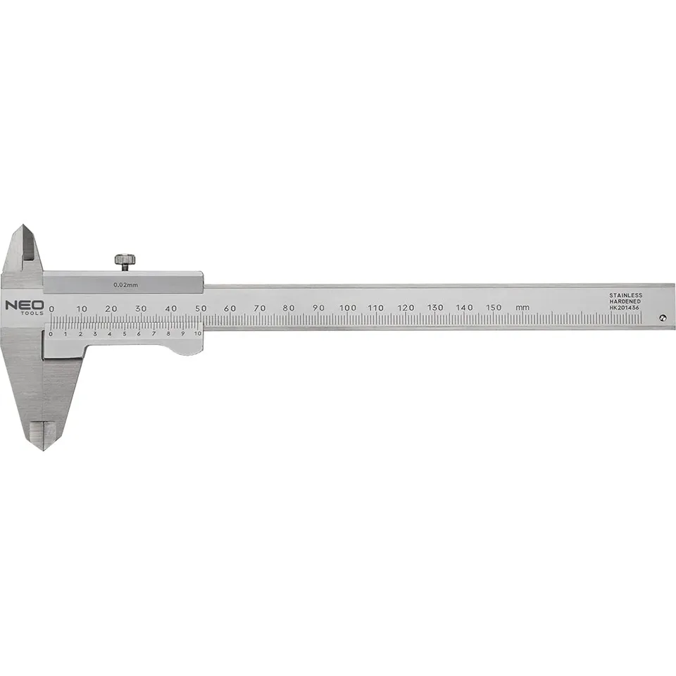 NEO TOOLS 75-001 pied à coulisse 150 mm inox