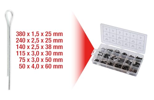 KS Tools 970.0330 assortiment goupilles 1000 pcs