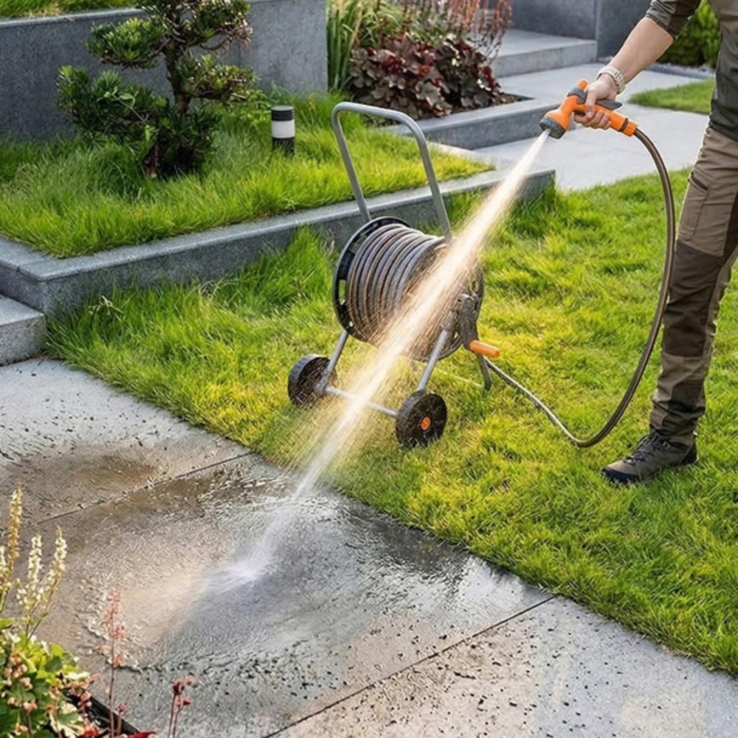 NEO TOOLS Kit irrigation mobile devidoir 30 m 6 jets