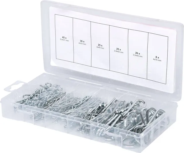 KS Tools 970.0060 jeu de goupilles Beta 150 pièces acier
