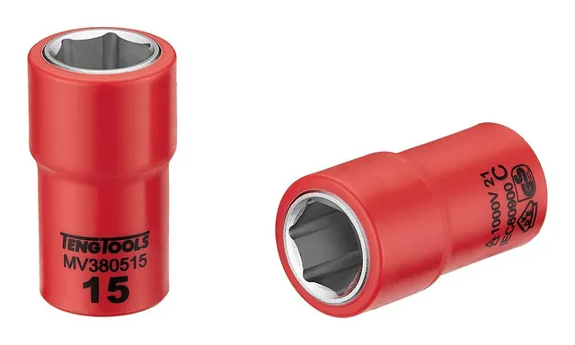 Teng Tools douille isolée 15mm 3/8" 1000V
