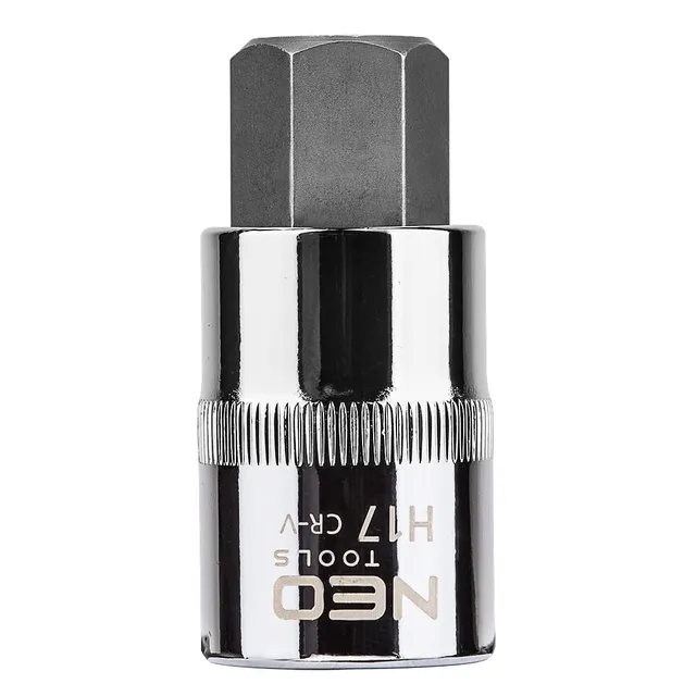 NEO TOOLS 08-777 Douille tournevis 1/2" H17 chrome-vanadium