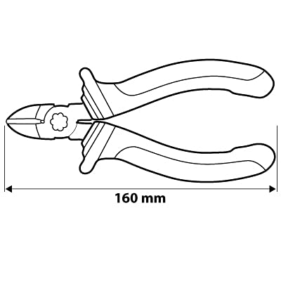 NEO TOOLS pince coupante latérale 1000 V isolée VDE