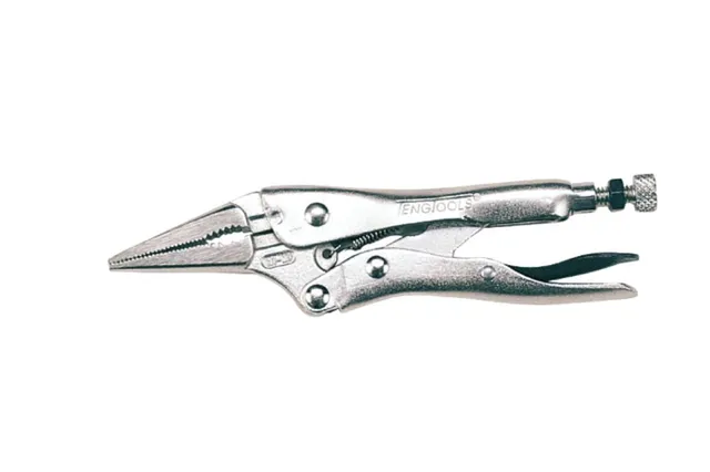 Teng Tools Power Grip Pince à Bec Long 125 mm