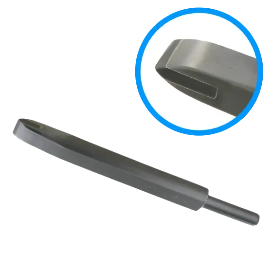 Guillet ciseau choc carbure main taille granit masse