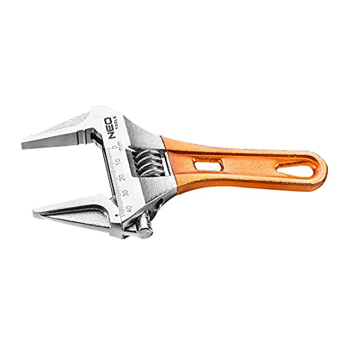 NEO TOOLS clé à molette courte 156 mm ouverture 0-43 mm