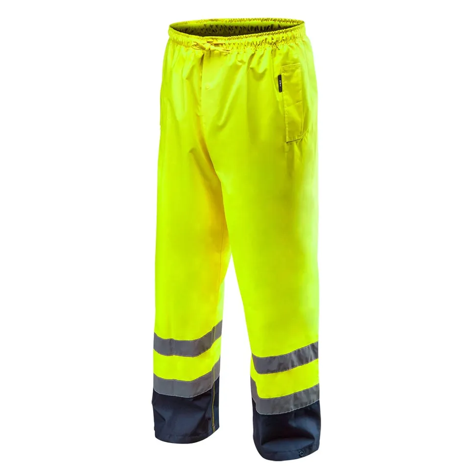 NEO TOOLS pantalon imperméable haute visibilité jaune fluo XL