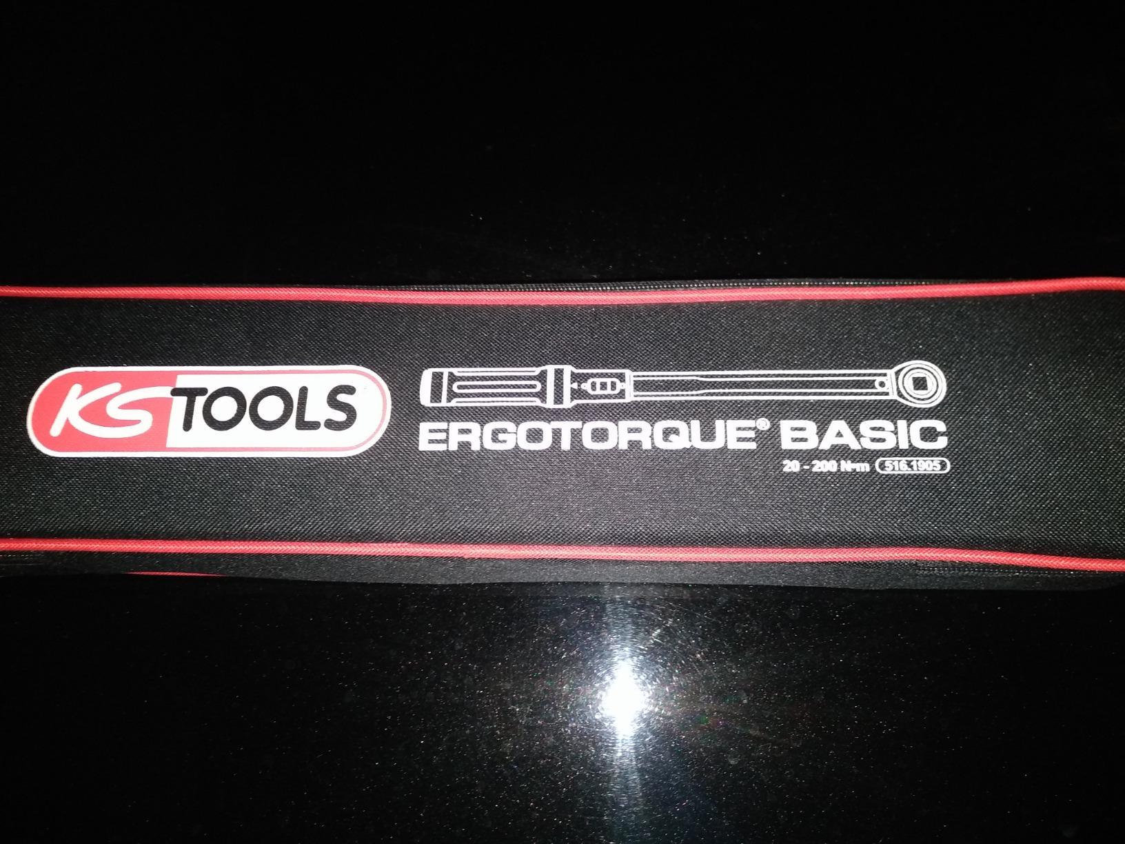 KS Tools ERGOTORQUEbasic 516.1905 clé dynamo 1/2 40-200Nm