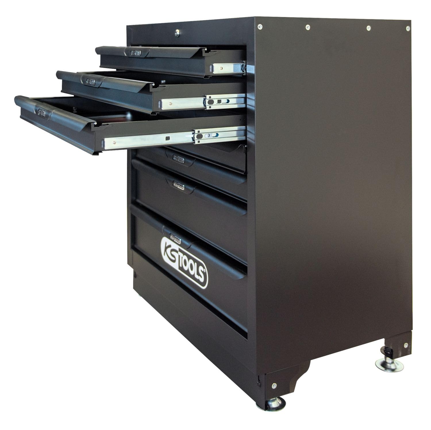KS Tools 810.8002 bloc 7 tiroirs 34" acier à roulements
