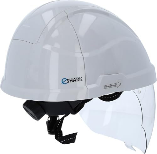 KS Tools 117.0118 casque de travail blanc avec visière