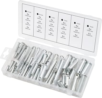 KS Tools 970.0210 assortiment goupilles sécurité 60 pièces