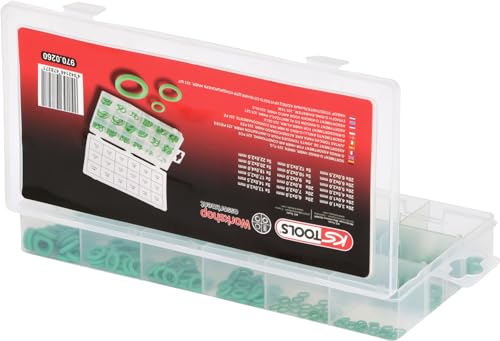 KS Tools 970.0260 assortiment 225 joints toriques clim HNBR