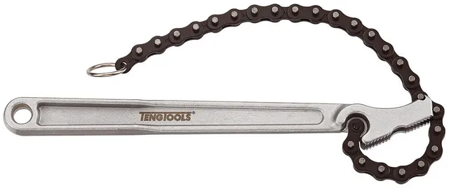 Teng Tools clé à chaîne tube 4 pouces plomberie