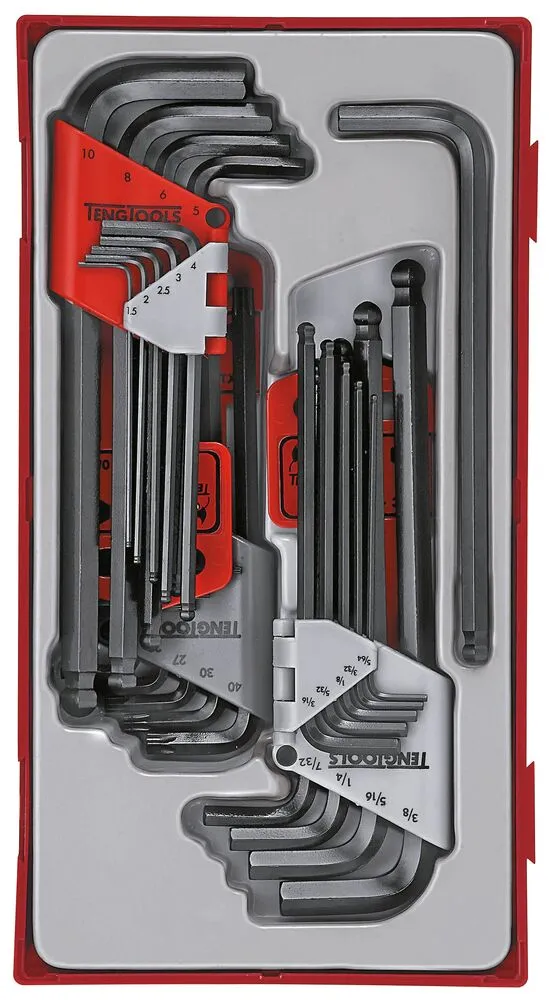Teng Tools TT1 Jeu clés Allen Torx 28 pièces