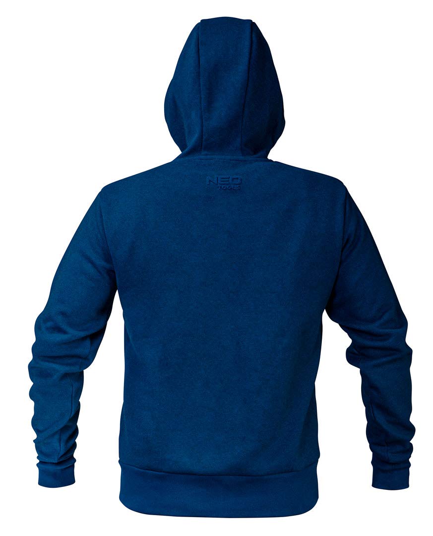 NEO TOOLS Cardigan Sweater gilet travail homme M bleu chaud