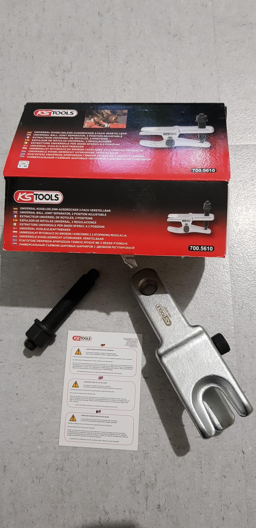 KS Tools 700.5630 Arrache-rotule universel 4 positions