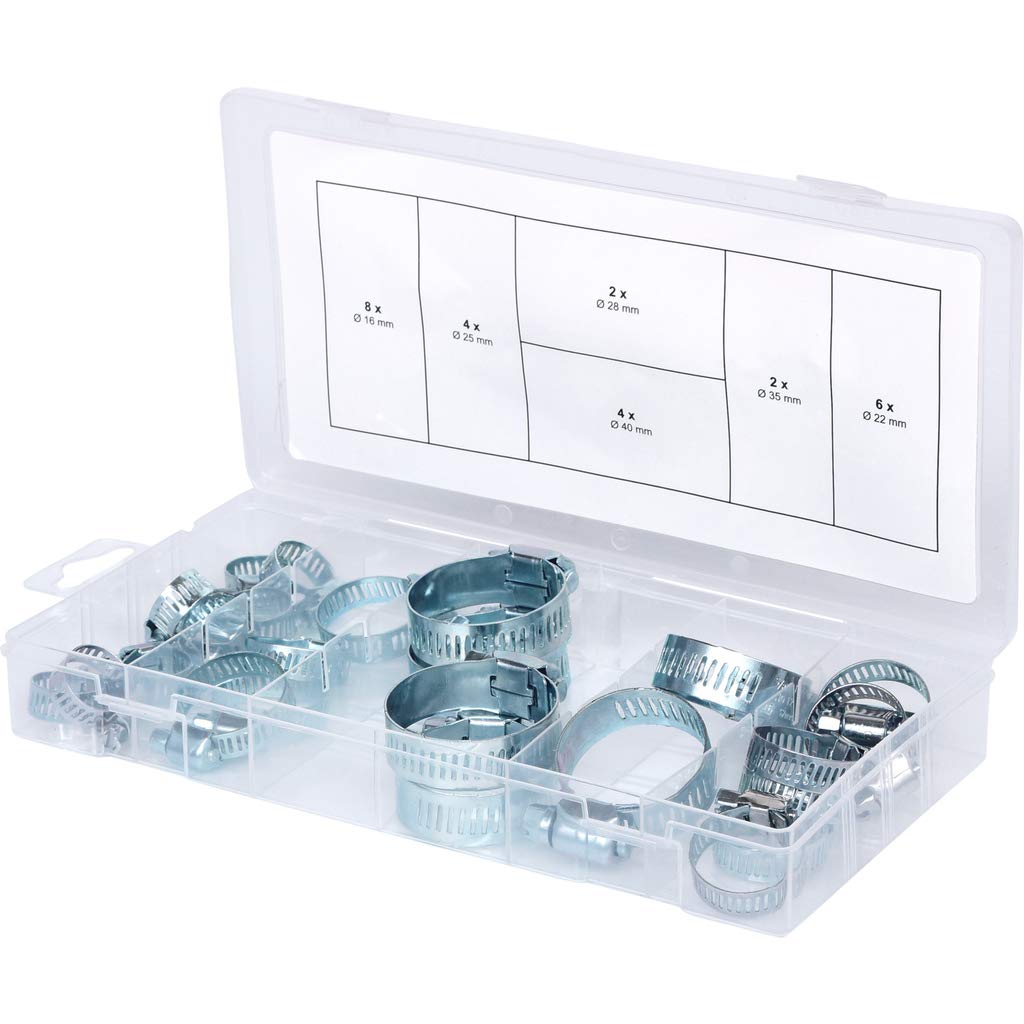 KS Tools 970.0070 Assortiment 26 colliers de serrage