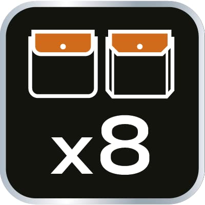 NEO TOOLS sac à outils 8 compartiments support métal