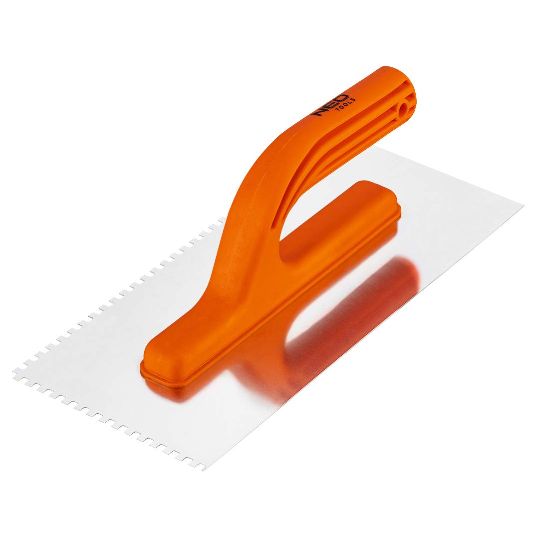 NEO TOOLS Truelle Lissage Dentelée 6x6x6 mm inox