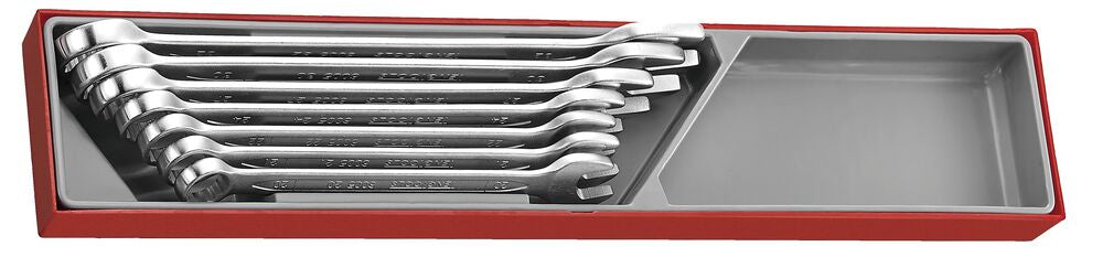 Teng Tools TTX4 Jeu 7 clés mixtes métriques satinées