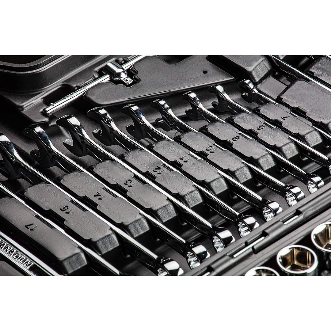 NEO TOOLS 08-915 coffret outils 77 pièces acier chrome
