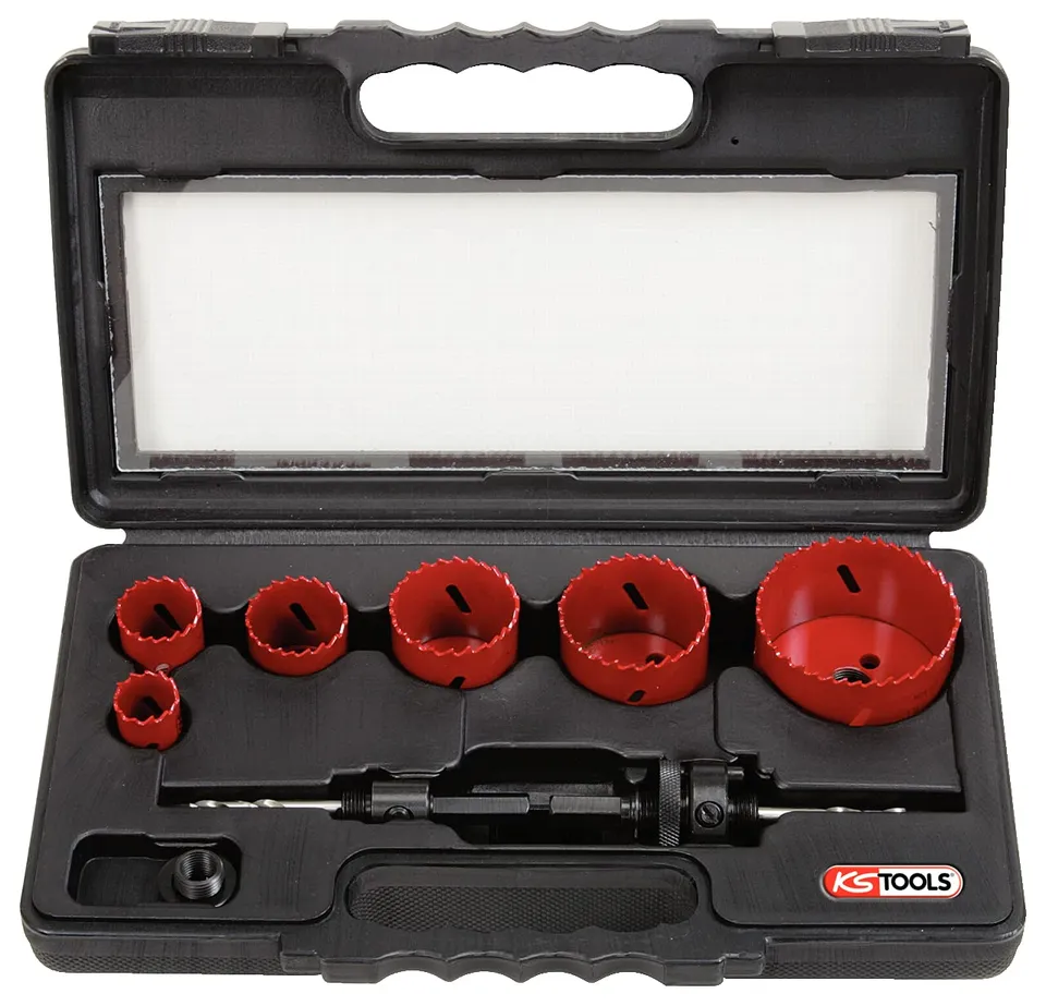 KS Tools 129.5550 Coffret 6 scies cloches 22-68 mm métal