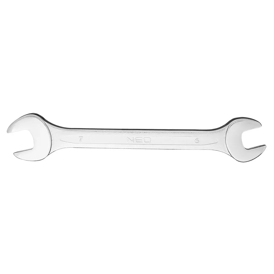 NEO TOOLS clé à fourches 6x7 mm acier CrV DIN 3110
