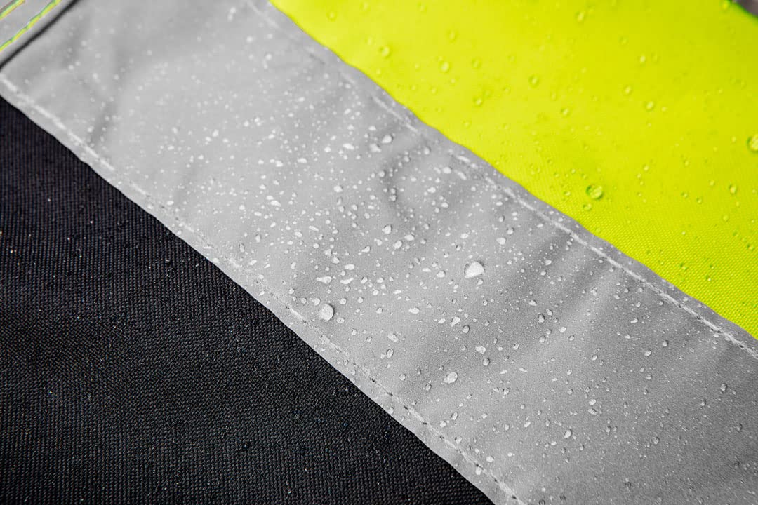 NEO TOOLS pantalon imperméable haute visibilité jaune fluo XL