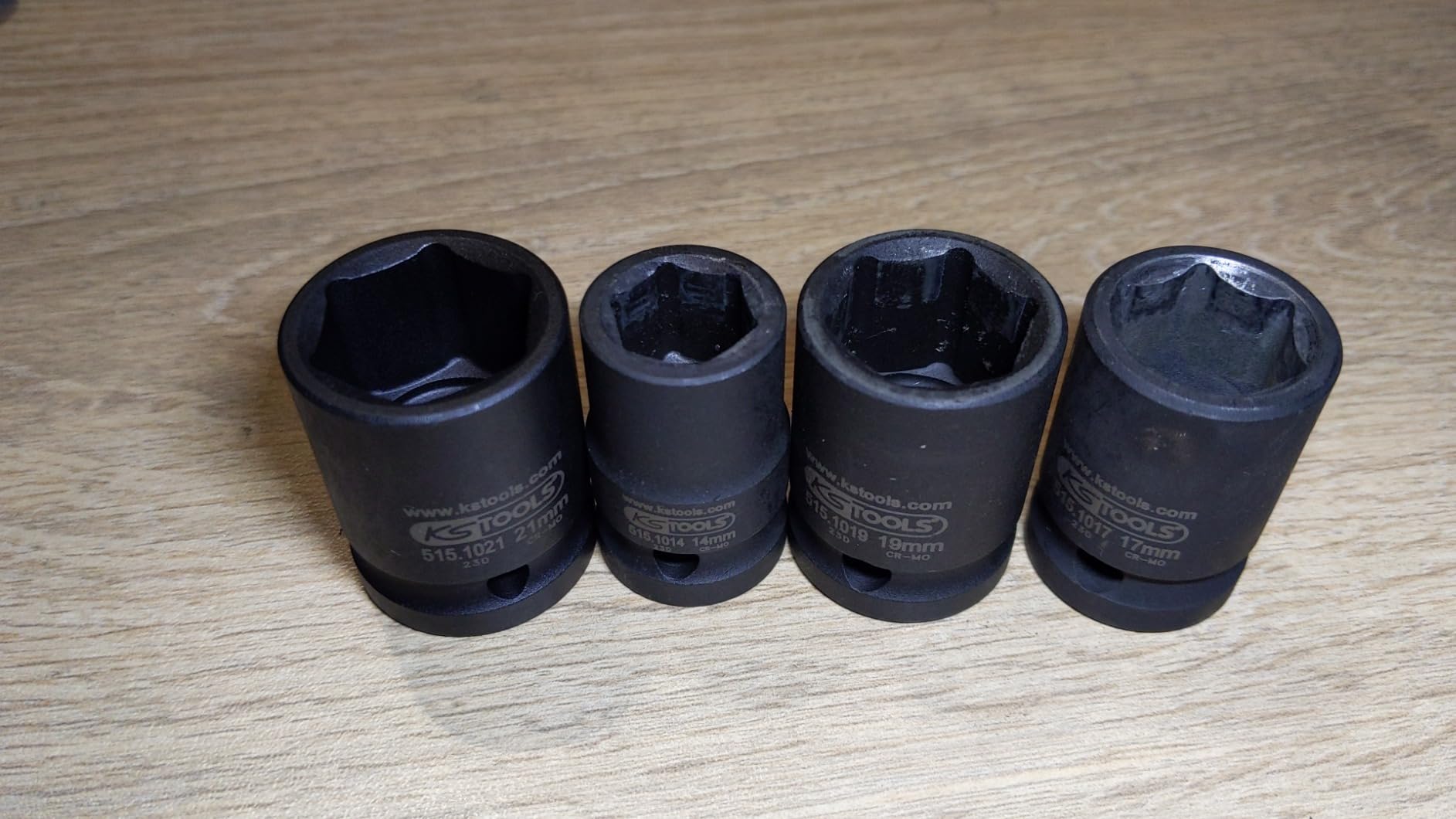 KS Tools 515.0112 Coffret douilles à choc 1/2" 12 pièces Cr-Mo