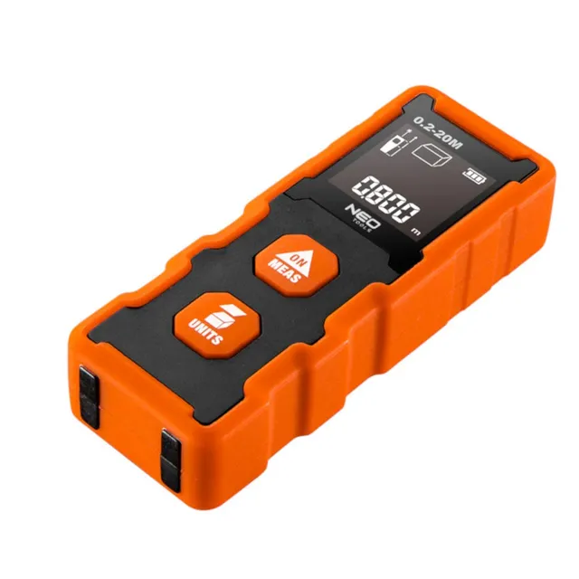 NEO TOOLS 75-202 télémètre laser 20 m précision 2 mm