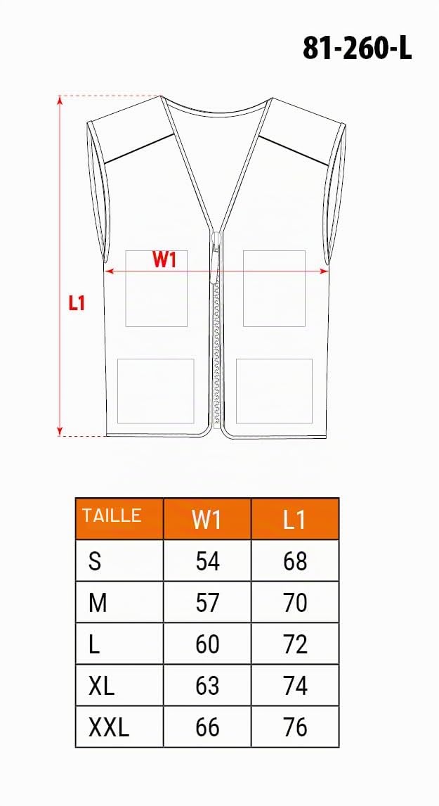NEO Tools gilet de travail homme taille M