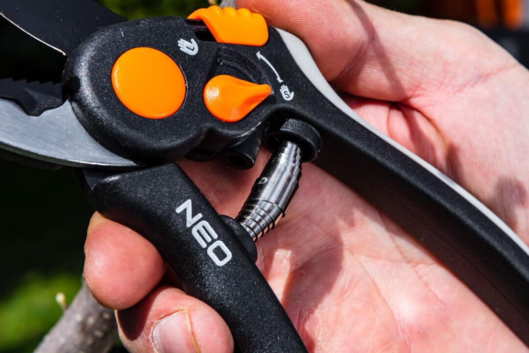 NEO TOOLS Sécateur à enclume 200 mm coupe 18 mm